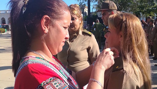 Ascienden a jóvenes oficiales de las Fuerzas Armadas Revolucionarias en Cienfuegos (+Fotos)