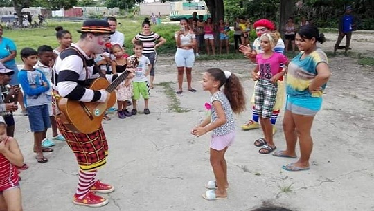 Promueven actividades culturales en barrios de Cienfuegos con situaciones de vulnerabilidad