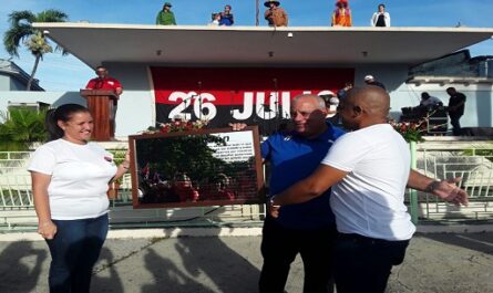 Celebran el 26 de Julio en municipio más integral de Cienfuegos