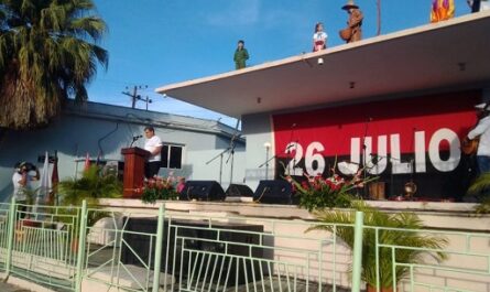 Celebran en Cumanayagua acto provincial por el 26 de julio