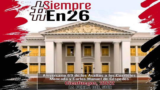 Cienfuegos en 26 Celebración y compromiso