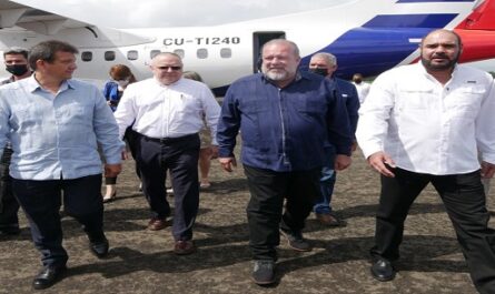 Arribó a Nicaragua Primer Ministro cubano