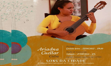 Asume variado repertorio instrumentista cienfueguera en Brasil