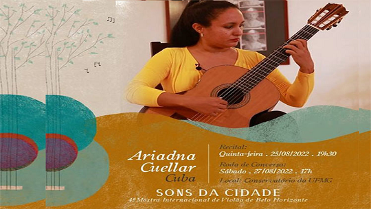 🎧 Asume variado repertorio instrumentista cienfueguera en Brasil