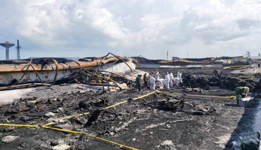 Experts study bone fragments found after fire in Cuba