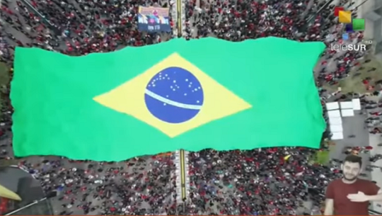 🎧 Más de 70 mil brasileños participan en acto de masas en apoyo a Lula da Silva