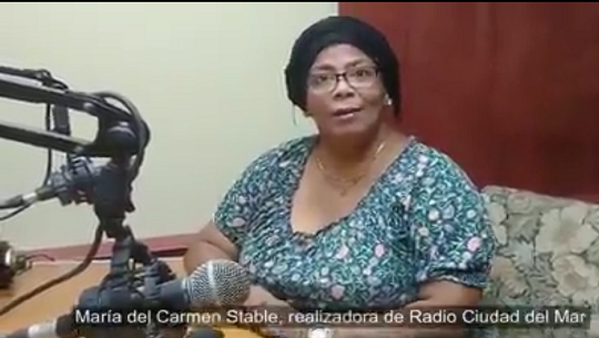 RadioCubana100: María del Carmen Stable, apasionada por la radio