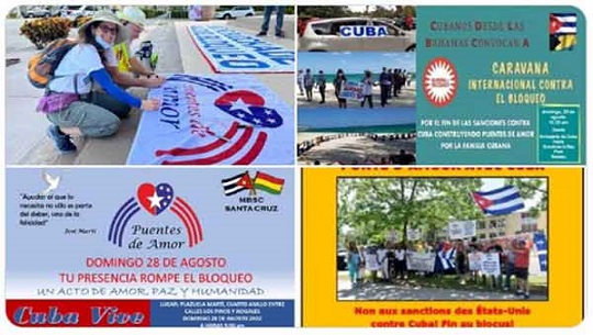 📹 Puentes de Amor y las caravanas contra el bloqueo de Estados Unidos