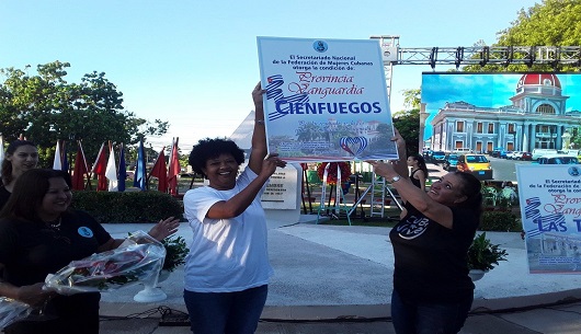 🎧 Cienfuegos: acto nacional por los 62 años de la Federación de Mujeres Cubanas