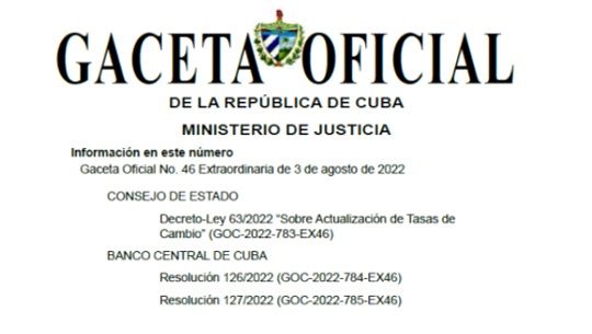 Publican normas jurídicas que regulan el nuevo mercado cambiario en Cuba