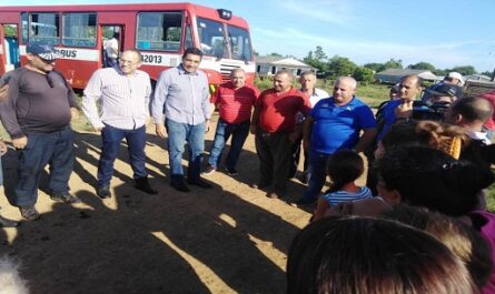 Inauguran nueva ruta de ferrobus en municipio de Lajas