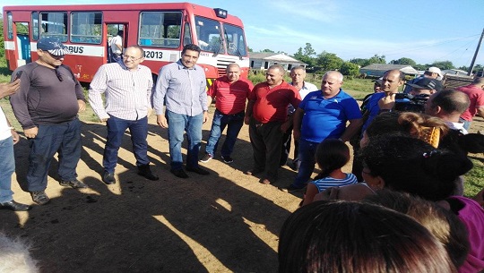 Inauguran nueva ruta de ferrobus en municipio de Lajas