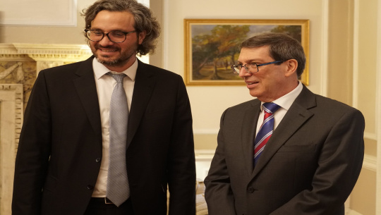 Cuba and Argentina: FMs to strengthen bilateral relations