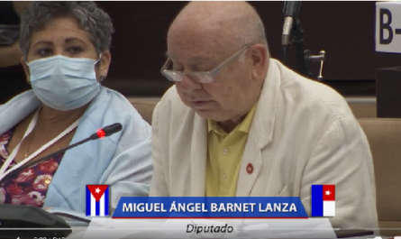 Intervención del diputado Miguel Barnet sobre el nuevo Código de las Familias de Cuba