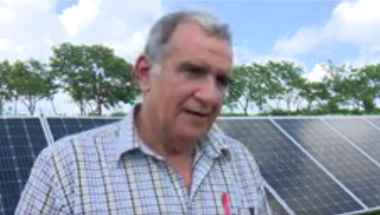Sincroniza al SEN Parque solar fotovoltaico donado por PNUD a CPA 26 de Julio de Cienfuegos