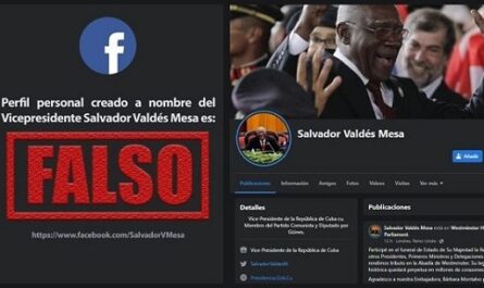 Denuncia Presidencia de Cuba cuentas falsas en Facebook a nombre de Salvador Valdés Mesa