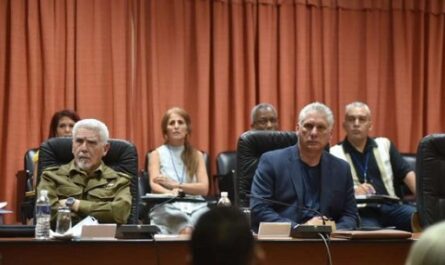 Presidente cubano asiste a Pleno del Comité Nacional de Trabajadores de Energía y Minas