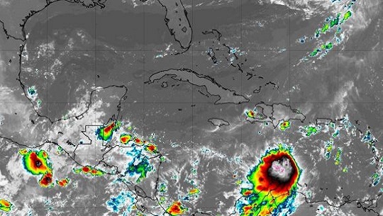 Se forma la depresión tropical número nueve