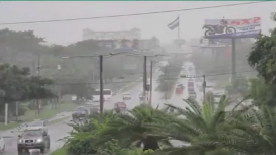 Alerta roja en Nicaragua tras el paso de la tormenta tropical Julia