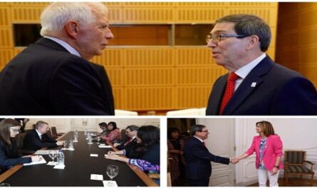 Canciller de Cuba sostiene encuentros bilaterales en Argentina