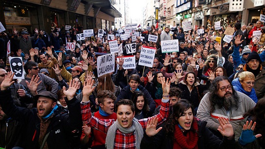 En España convocan a protestas masivas este fin de semana