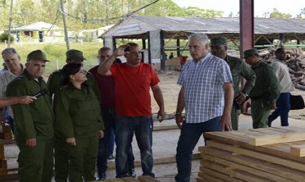 Insiste presidente de Cuba en calidad de labores de recuperación