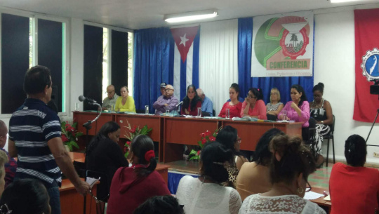 Concluyó en Cienfuegos Conferencia Sindical de trabajadores agropecuarios 
