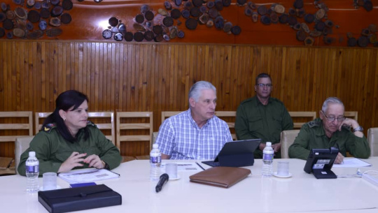 Inicia Díaz-Canel séptima visita a Pinar del Río tras el huracán