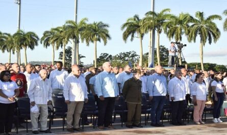 Homenaje al Che en Santa Clara: Una luz 55 años después