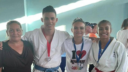 Alcanza Cienfuegos tercer lugar en el Campeonato Nacional de Shotokan
