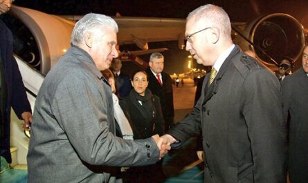 Presidente de Cuba llega a Türkiye en visita oficial