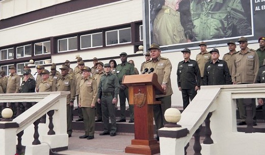 Asiste Raúl Castro al acto por aniversario 60 de la Contrainteligencia Militar