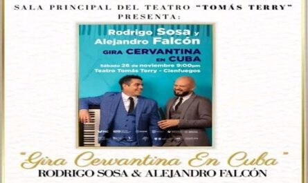 Llegará al Teatro Tomás Terry Gira Cervantina en Cuba