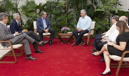 Presidente de Cuba dialogó con Secretario General Iberoamericano