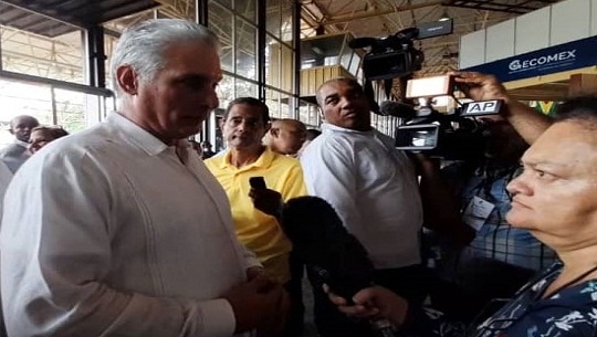 Díaz-Canel reafirma voluntad para el diálogo entre Cuba y EEUU