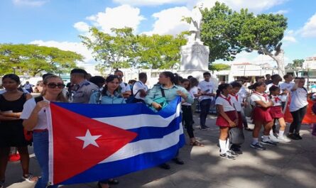 Encabeza UJC ruta Siempre firmes en honor al líder de la Revolución Cubana