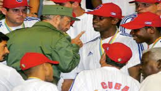 Ex lanzador de béisbol Noberto González recuerda a Fidel