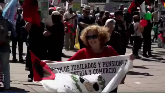 🎧 Jubilados de Uruguay se movilizan en rechazo al alto costo de la vida