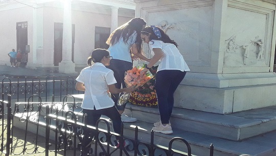 Recuerdan en Cienfuegos fusilamieto de lo estudiantes de medicina