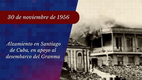 Cuba recuerda el 30 de noviembre de 1956: jornada luminosa y combativa