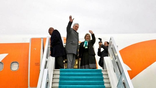 Concluyó visita del Presidente Díaz-Canel a Türkiye