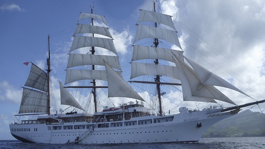 Arribará velero Sea Cloud II a la ciudad de Cienfuegos