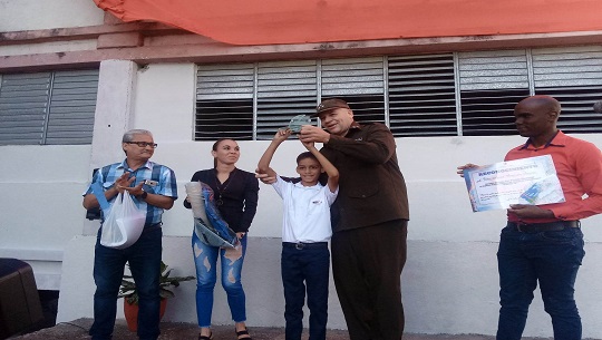 Cienfuegos: Pioneros premiados en el concurso el Minint y yo