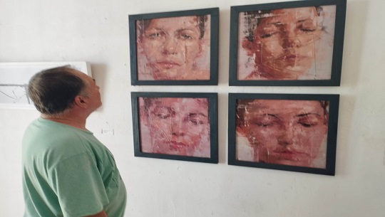 Exhiben hasta enero obras del Salón Mateo Torriente en UNEAC de Cienfuegos