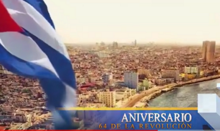Aniversario 64 del triunfo de la Revolución Cubana