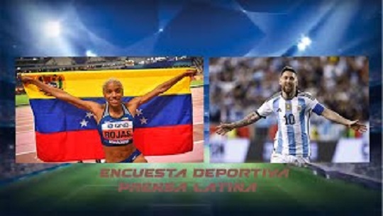 🎧 Argentina, Messi y Yulimar ganan encuesta de Prensa Latina