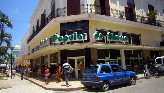 Facilita extracción en efectivo Banco Popular de Ahorro en Cienfuegos