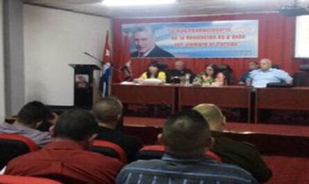 Realizan Pleno del Comité Provincial del PCC en Cienfuegos