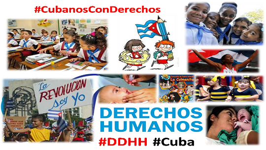 Derechos Humanos en la médula y fundamentos de la Revolución cubana