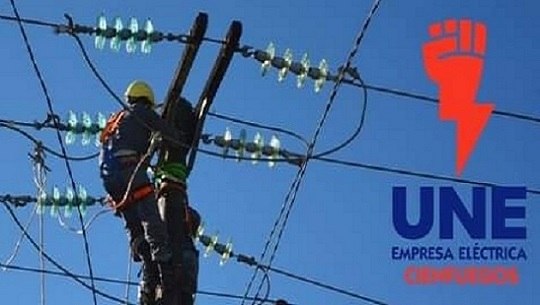 Informa Empresa Eléctrica de Cienfuegos sobre nueva programación de afectaciones por déficit de capacidad de generación
